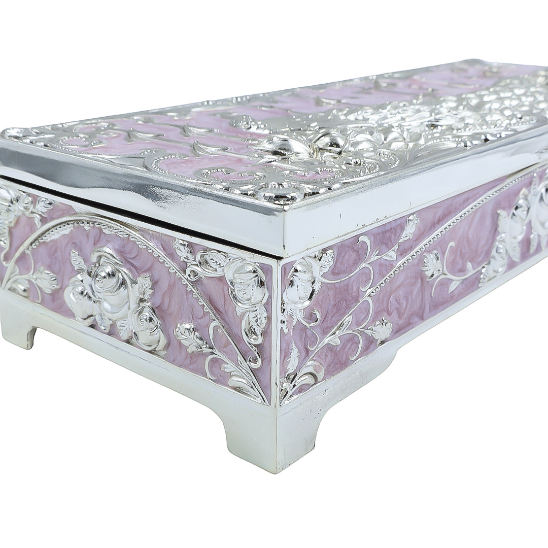 Peacock Jewellery Box | Purple