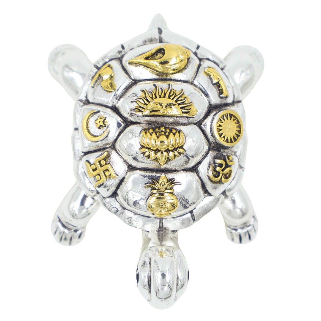 Raika's Vastu Tortoise Two Tone Antiq