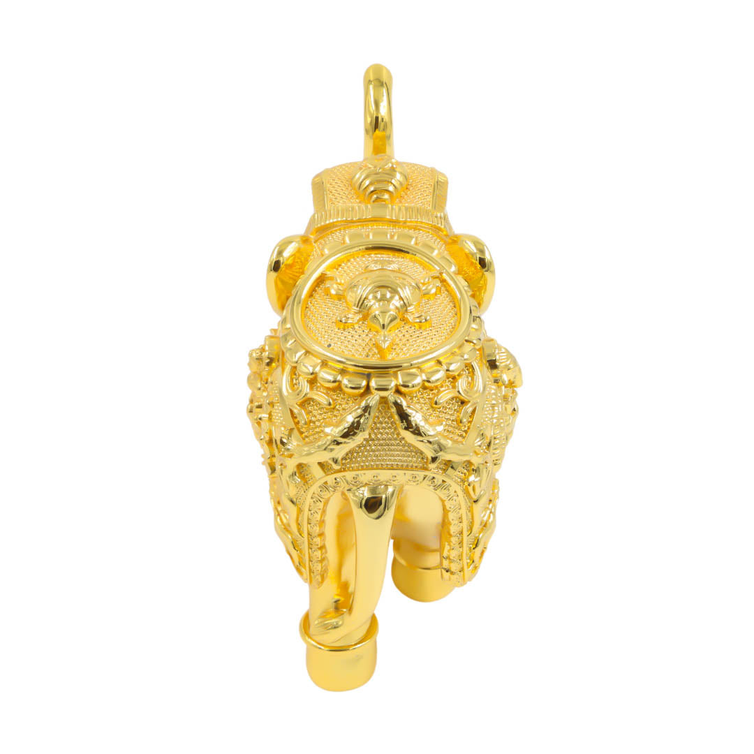 RAIKA'S SHANKH ELEPHANT UP GOLD W/P